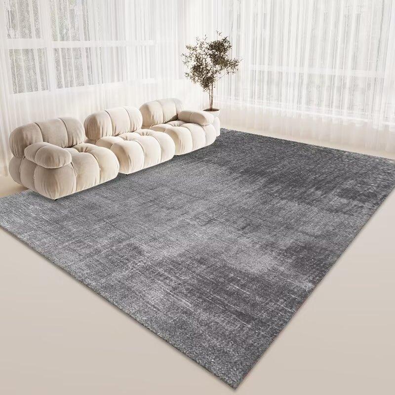 Simple Crystal Velvet Carpet, Living Room Sand And Coffee Table Carpet, Large Area Of Floor Mats Next To The Bedroom Bed