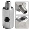 1pc Turbo Oil Feed Adapter Fitting Line Gauge 1/8NPT Stainless Steel For