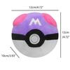 Kawaii Poke Ball Plush Doll Ultra Master Ball Pokeball Beast Ultra Ball Collectible Stuffed Keychain Pendant Toy Gift