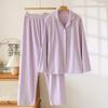 2026 New Autumn/Winter Couple German Velvet Pajama Set for Women Warm Thick Loose Long Sleeve Home Clothes Two Piece Set