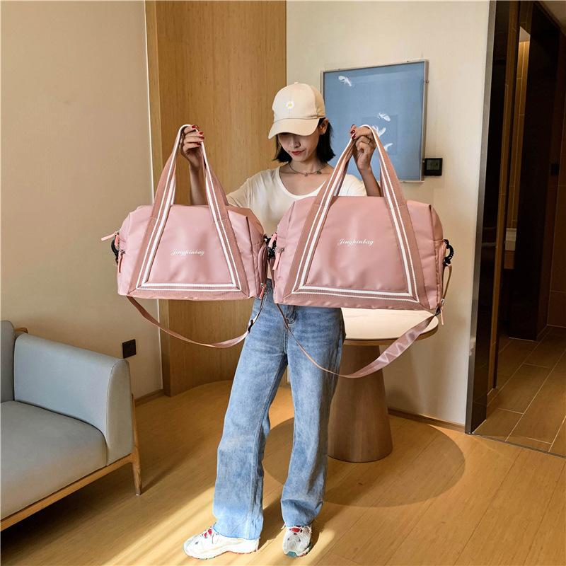 Large-capacity new travel bag, wet and dry separation fitness bag, men's and women's short-distance travel travel boarding luggage