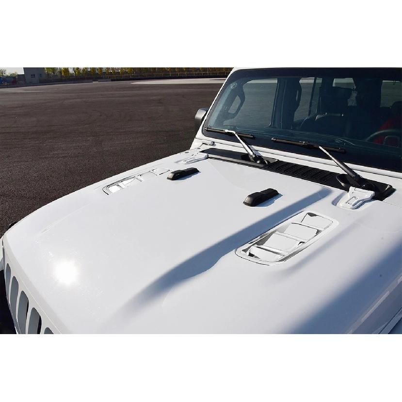 Kapota větracího otvoru přední kapoty vozu pro Jeep Wrangler JL Gladiator JT 2018 2022 Vývod vzduchu Vnější příslušenství motoru