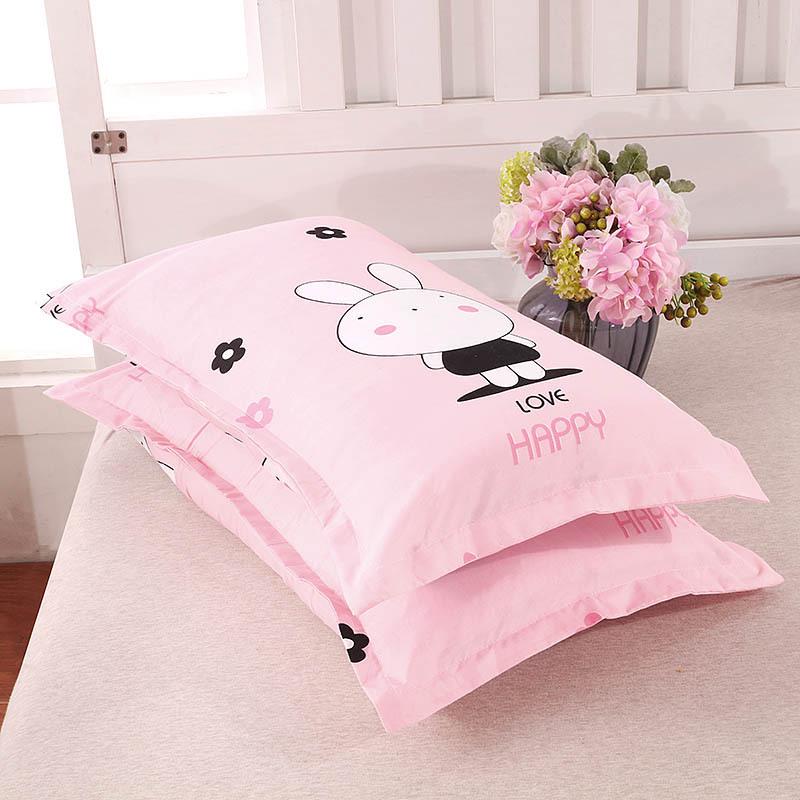 Soft Brushed Faux Cotton Pillowcase Bedding - Skin-Friendly for Kids