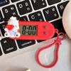 Cartoon Pochacco Digitaluhr Mini Elektronische Uhr Tragbare Ovale Uhr Studenten Prüfungs Uhr Mit Schlüsselanhänger