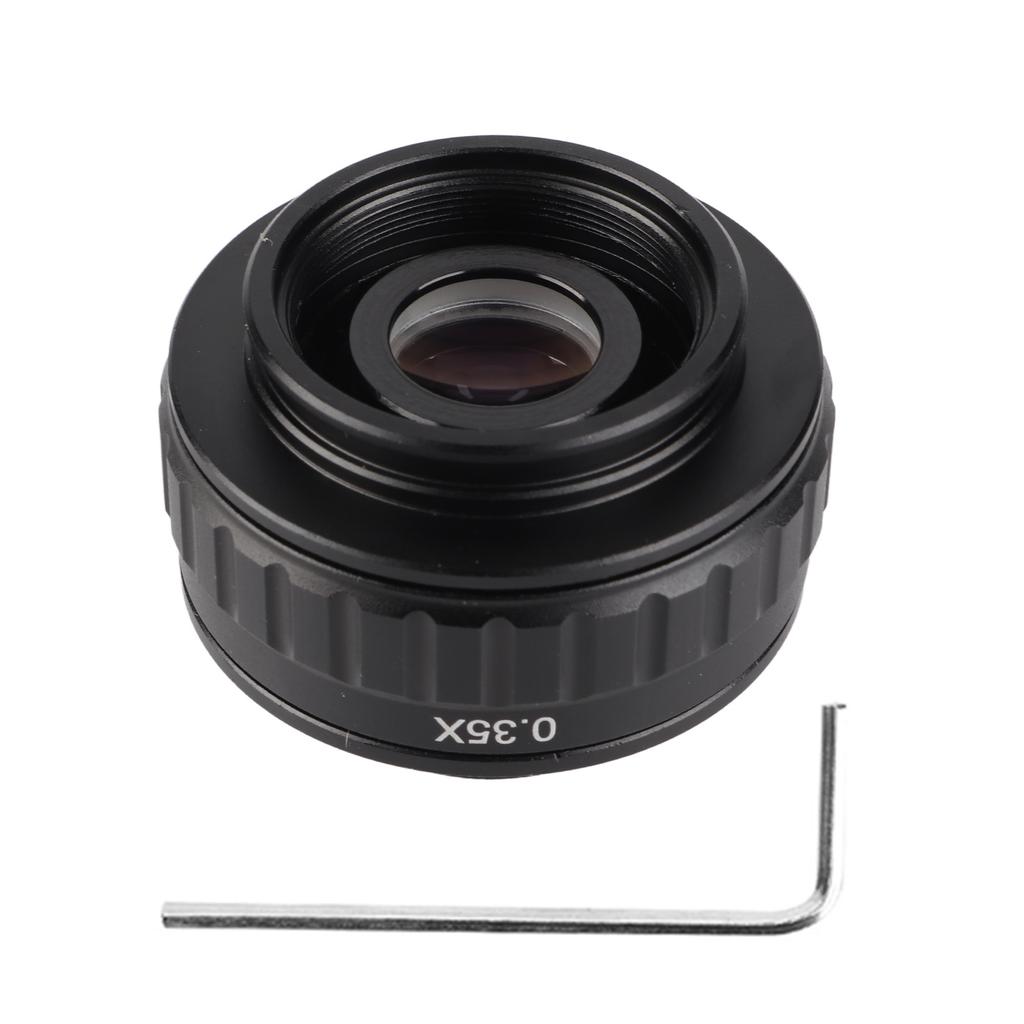 Microscope Accessory Microscope Interface 0.35X CTV Microscope Lens Camera Interface Adapters for Trinocular Stereo Microscope