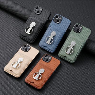 Geeignet für IPhone 16 Handyhülle Anti-Drop 14/13 Faltbarer Ringhalter Apple 15 Pro Hülle