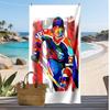 Wayne Gretzky Printed Beach Towel Quick Dry Soft TowelPortable Large Rectangular Beach Blanket for Travel Swimming Pool