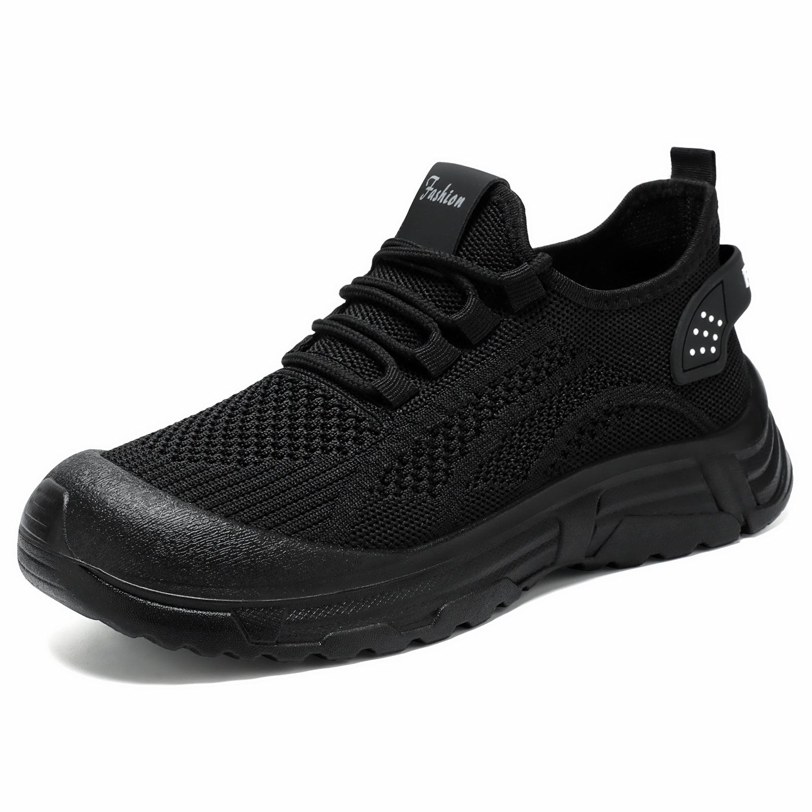

Women Spring Breathable Flyknit Mesh Running Shoes Lace-Up Lightweight Soft Sole Comfortable Casual Sports Sneakers Fashion Outdoor Daily Wear 41