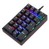 Motospeed K24 Numeric Mechanical Keyboard 21 Keys USB Wired Keyboard with 13 RGB Light Effects OUTEMU Blue Switch