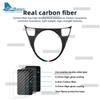 Soft Carbon Fiber Sticker For Abarth 595/695/595C/695C 2012-2015 For Fiat 500 2008-2015 LHD RHD Car Gear Shift Tricolor Trim