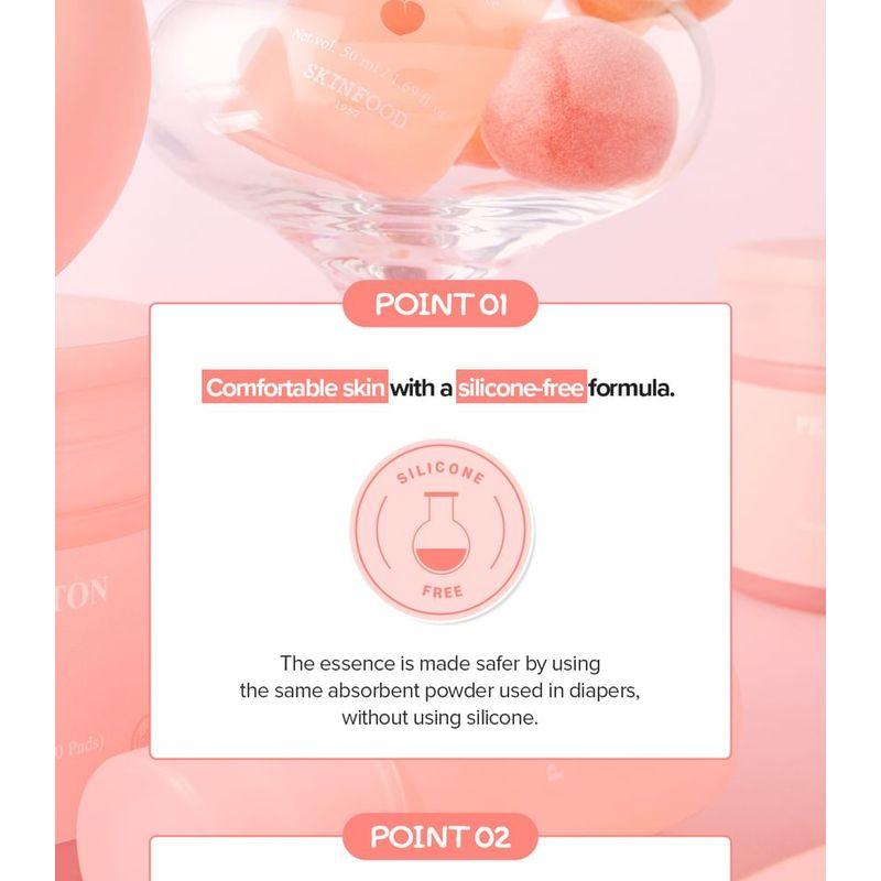 SKINFOOD - Peach Cotton Zinc PCA Essence 50ml