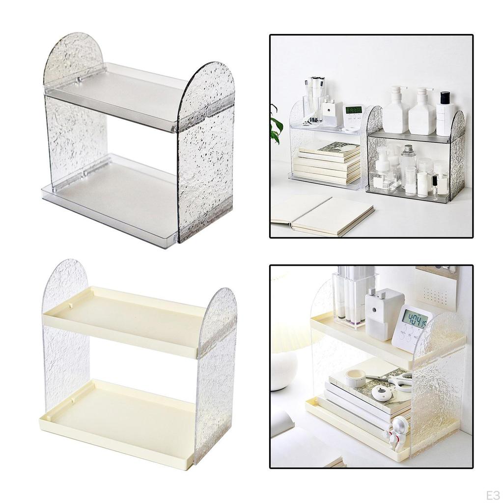 Schreibtisch Aufbewahrungsregal Organizer Kosmetik Schreibwarenhalter Klarer Tisch Kleinkram Display für