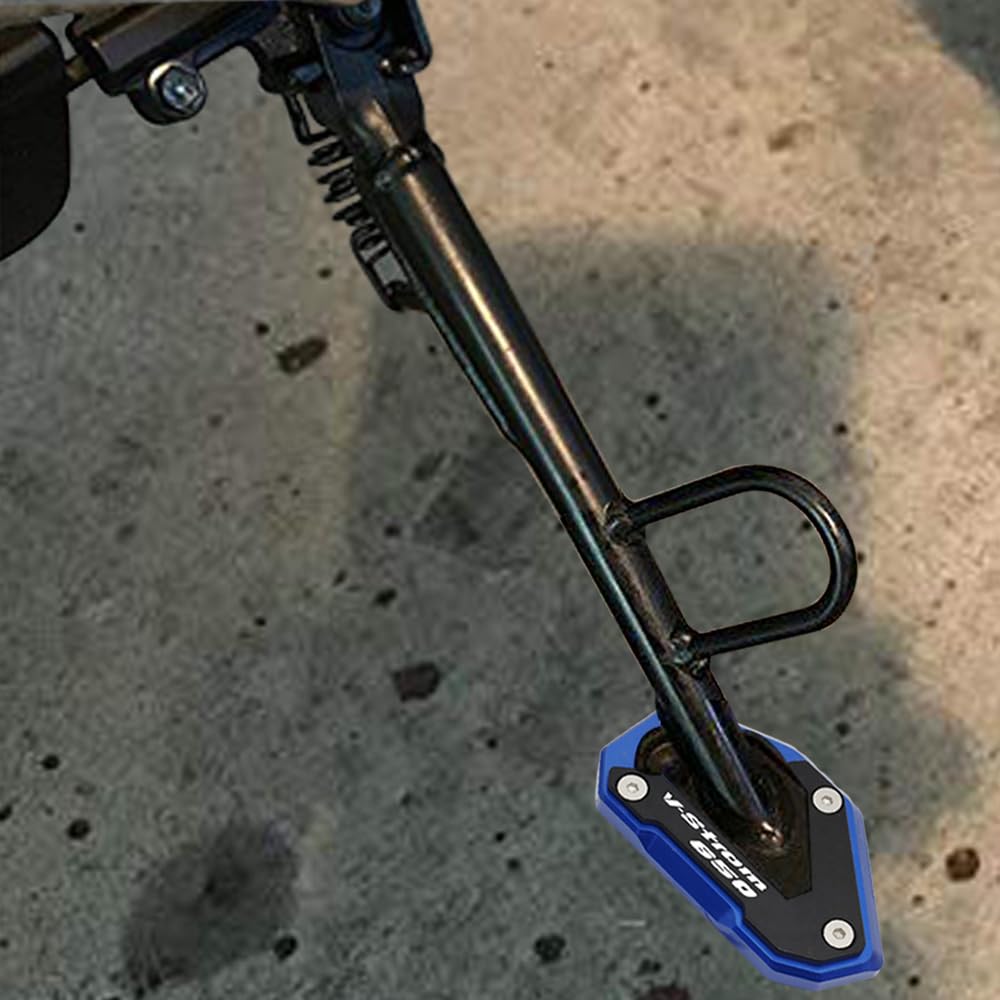 FOR V-Strom DL650 650XT V-Strom 650 2004-2022 Motorcycle Kickstand Foot Side Stand Extension Pad Support Plate