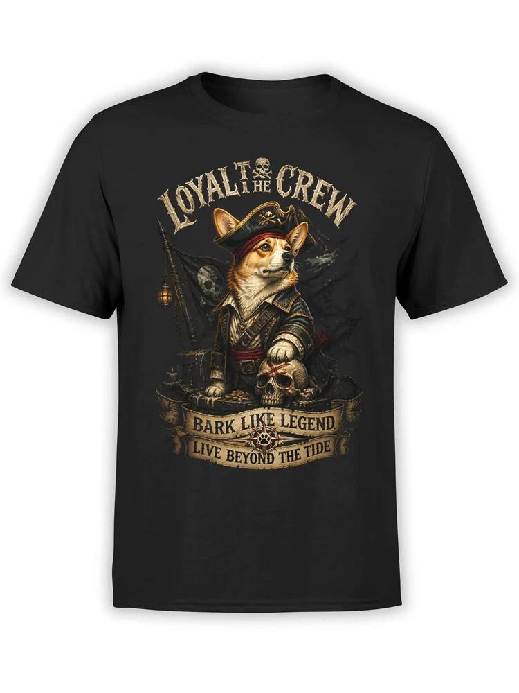 Pirate Legend Corgi Tshirt Unisex S