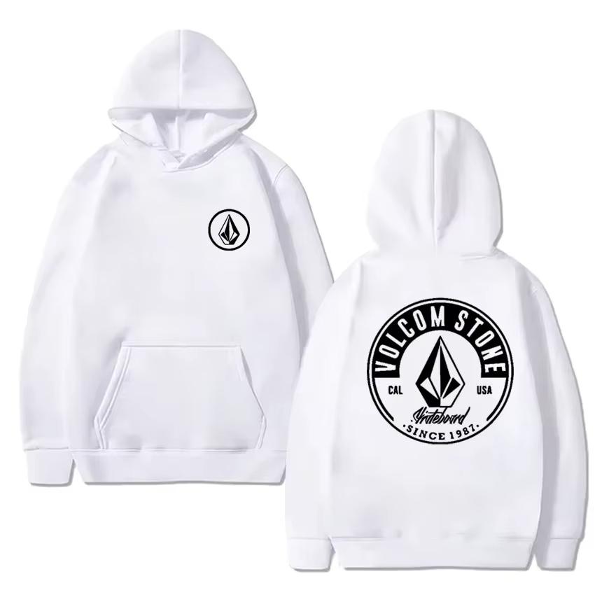 Volcom Unisexs Hoodie Longsleeved Sweatshirt Hiphop Fashion Casual Streetwear Street Outdoor Autumn and Winter Sportswear Unisex