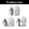 Horse Theme Silicone Candle Making Mold With Intricate Detailing For Unique Handcrafted Home Decoration
