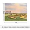 Island Ocean Golf Course Throw Blanket Bed Fashionable Comforter Polar Warm Winter Blankets