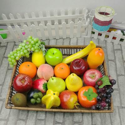 1 Набор Искусственных Фруктов для Дома Реалистичные Искусственные Фрукты для Центральных Композиций Декор Стола для Вечеринки Обеденного Стола Реквизит для Декора Набор Фруктов Ассорти