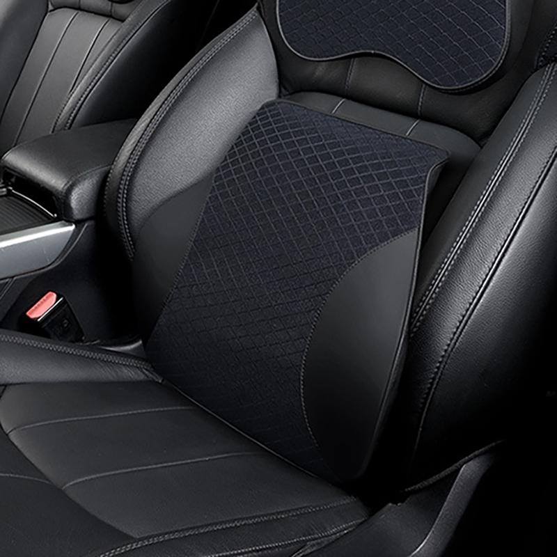 Auto Nackenkissen Kopfstütze Lendenwirbelstütze 3D Memory-Schaum Sitzstütze für Reise Nackenstütze Atmungsaktives Autositz Nackenschutz Kissen