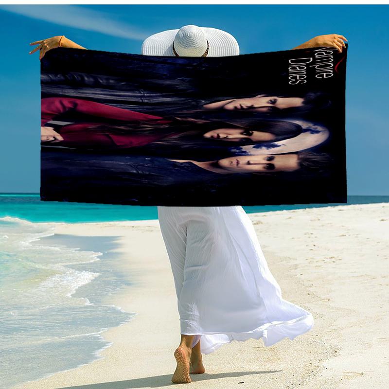Vampire movies Beach Towel, Super Soft Microfiber, Gift for Her/Him, Birthday, for Pool, Beach, Travel, Home Decor Fan gifts