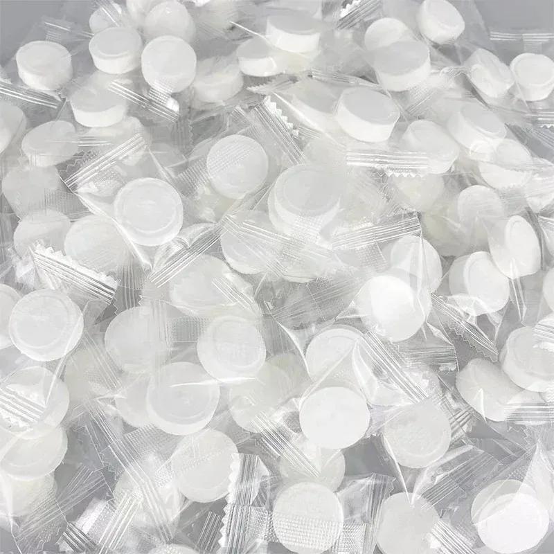 Disposable Compressed Wipes Portable Travel Compressed Face Towel Coin Tissue Mini Handkerchief Non-woven Wet For Bathrobe Home