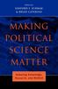 The Making Political Science Matter : Debating Knowledge, Research, and Method Book