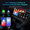 Wireless CarPlay Android Auto Adapter Smart USB Dongle 2.4G & 5G WiFi BT Plug & Play for Wired CarPlay Andriod Auto Cars