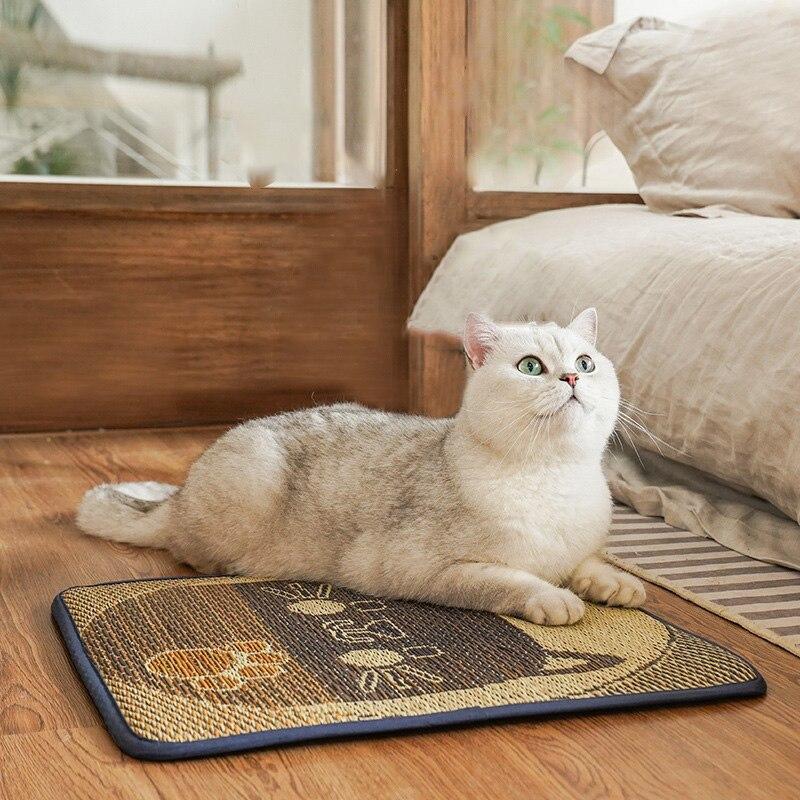 cat sleeping mat