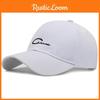 Duck Cap Solid Color Letter Embroidery Female Spring Summer Breathable Shade