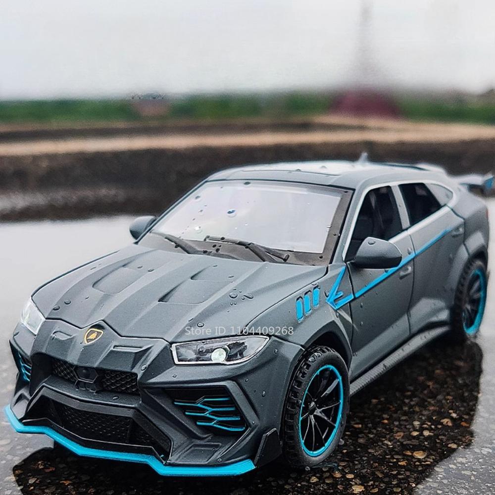 1:32 Scale Lambor URUS Sian Alloy Toy Car Model Diecast Metal Doors Opened Sound Light Pull Back Vehicles Kids Ornament Gifts