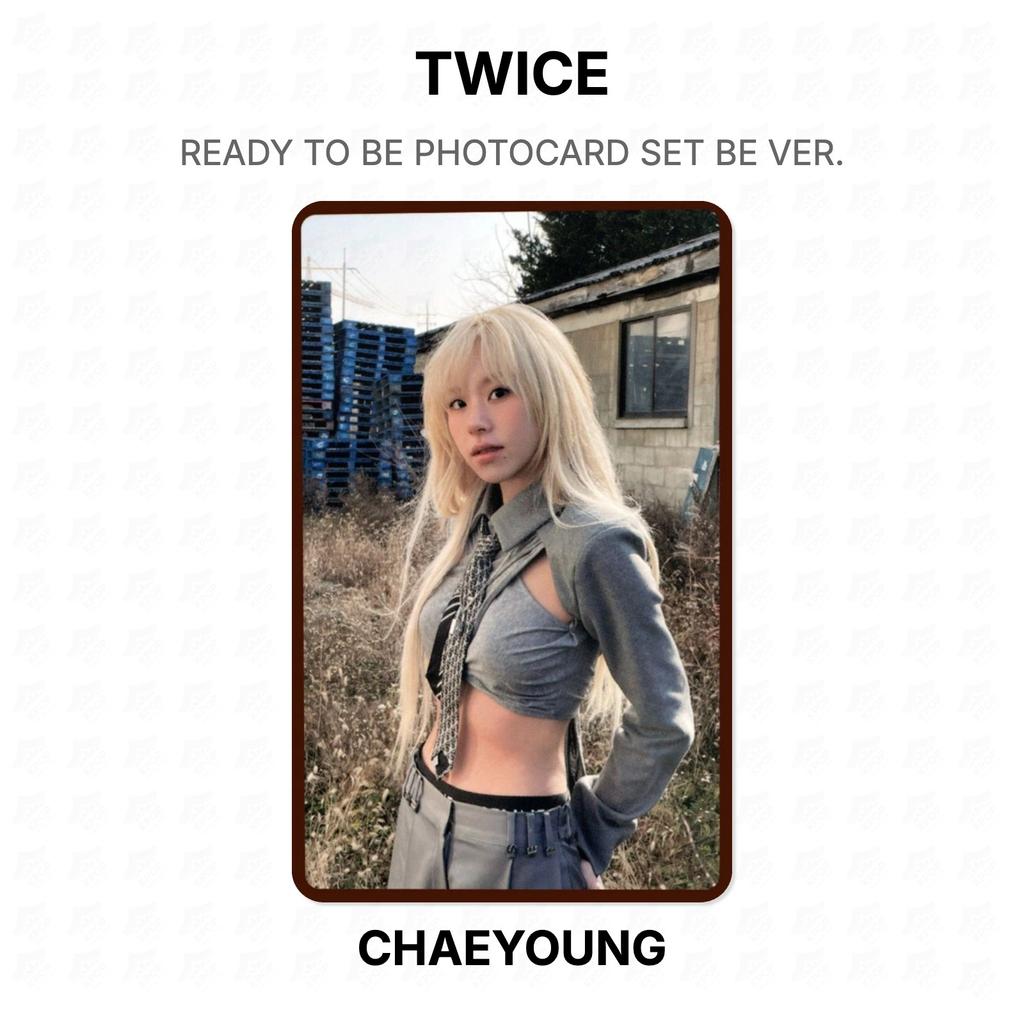 TWICE READY TO BE PHOTOCARD SET BE VER. Official Photocard