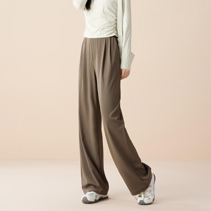 SOFSIL Women s High-Waist Wide-Leg Pants M