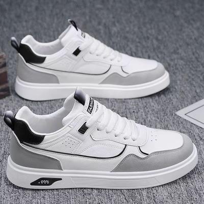 Scarpe da Ginnastica da Uomo Leggere in Ecopelle Scarpe Casual Scarpe Sportive da Esterno Scarpe da Corsa con Lacci Scarpe Vulcanizzate Scarpe Piatte da Passeggio Zapatillas Hombre