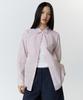 MUSINSA STANDARD WOMAN Women'S Striped Relaxed Poplin Shirt [Rose Water]