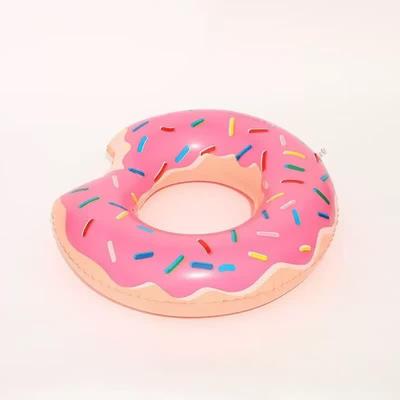 Adult Thickened Watermelon Donut Swim Ring