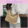 Womens Corduroy Tote Bag With Zipper Closure For Casual Travel And Commuting