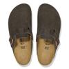 Birkenstock Boston EVA Abrasion Resistant Closed Toe Slippers Unisex Mocha Regular 0060901