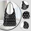 Women Hollow Hobo Bag Casual Slouchy Handbag for Eyeglass Cases Books Magazines