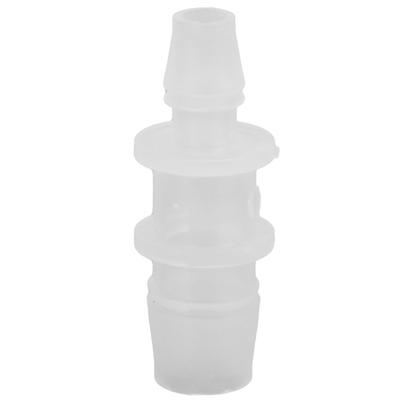 Aquarium Air Valve Connector Variable Diameter Straight Clear White Plastic Airline Tubing for Aquariums Water Pumps