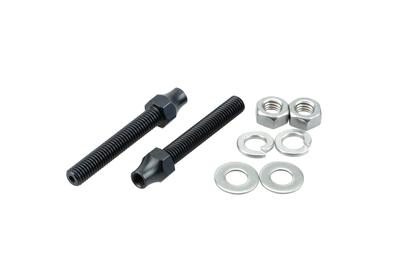 Kijima 217-5025 Motorradblinker-Schaftverlängerung für Nano-Halterungsverlängerung 0,6 Zoll (15mm) Aluminium Schwarz Eloxiert
