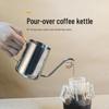 Zhaoran Portable Ceramic Mini Pour-Over Coffee Pot with Scale