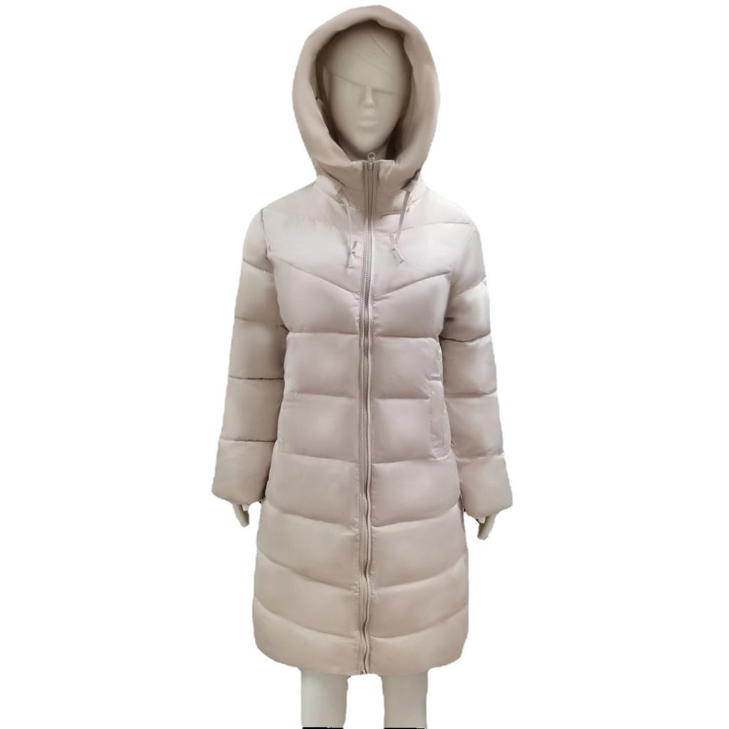 Winter Women's Fashion Hooded Cotton-padded Slim Warm Jacket
