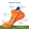 Men's Odor-Resistant Non-Slip Short Running Socks - Spring/Summer Marathon Towel Bottom Sports Socks
