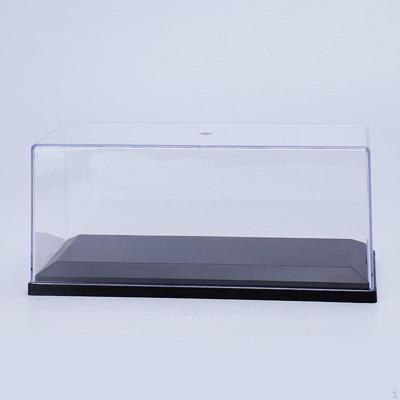 Acryl-Vitrine für 1/32 Fahrzeugmodelle mit Sockel-Organizer, staubdichter Schutz, Vitrine