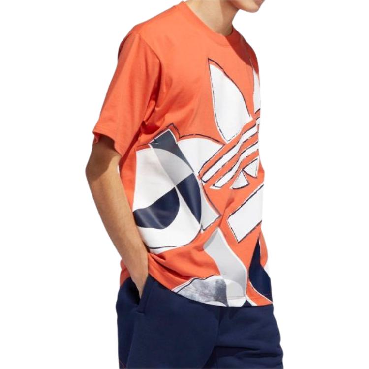 adidas Originals T Shirts Men's Crew Neck Moderate Straight Fit DV3286