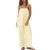 Spring and summer new popular fashion loose casual women thin shoulder strap sling vest trousers set