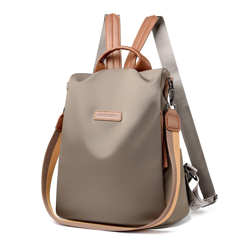 Women's High-End Casual Oxford Cloth Travel Backpack - Large Capacity, Versatile Design
