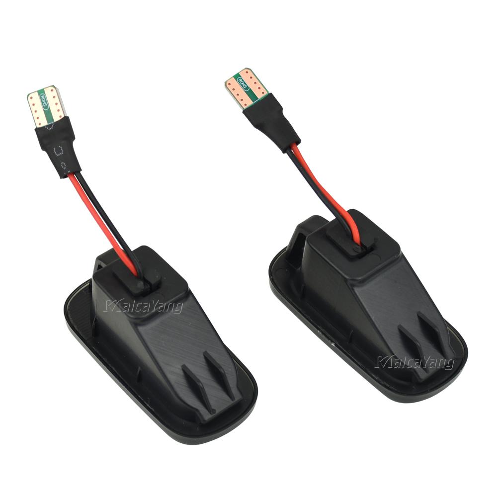 For Acura Integra Type-R DC2 RSX DC5 NSX NA1 NA2 Led Dynamic Turn Signal Side Marker Light Sequential Lamps for Honda CRV