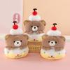 Cartoon Plush Bear Doll Creative Birthday Gifts Interactive Stuffed Animal Doll  Girls