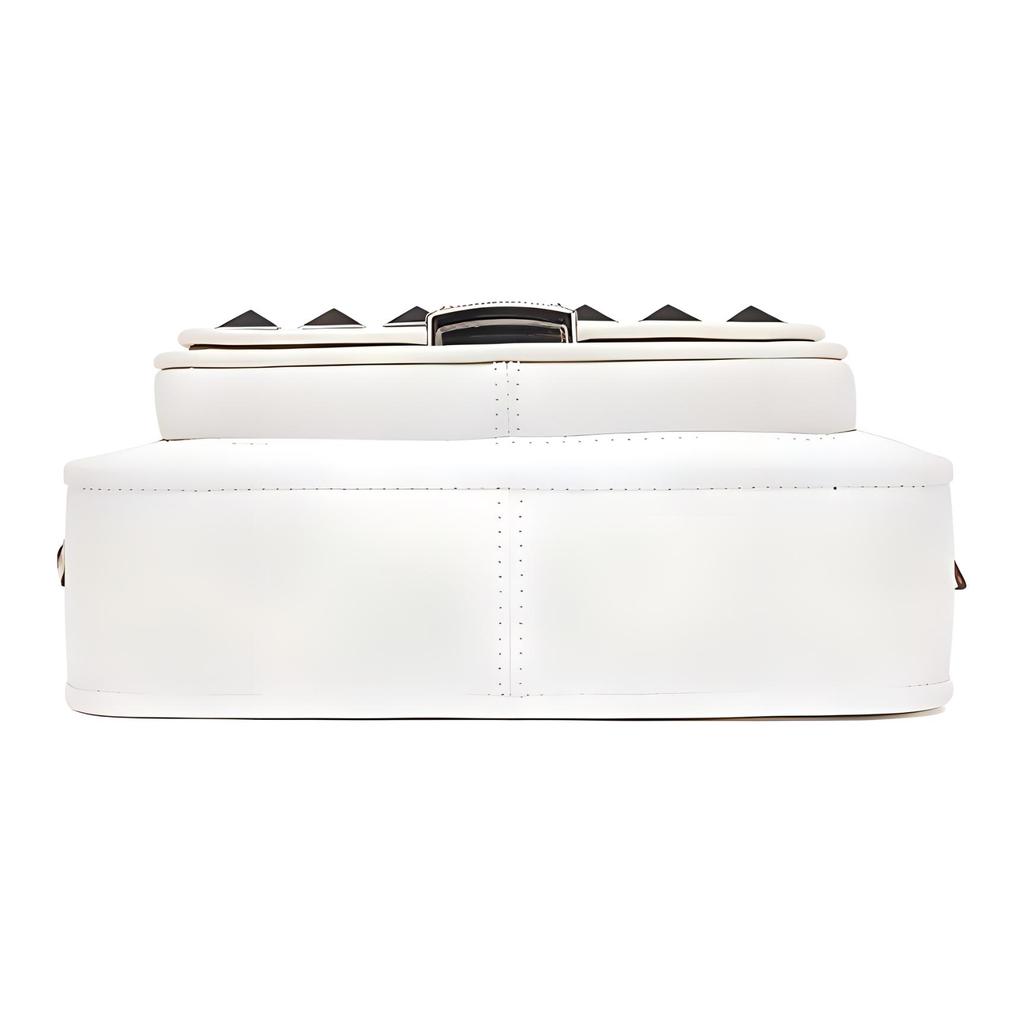 New MICHAEL KORS Bradshaw Leather Camera Bags Crossbody Bags Shoulder Bags Women's White 32H1S2BC2T-OPTIC-WHITE